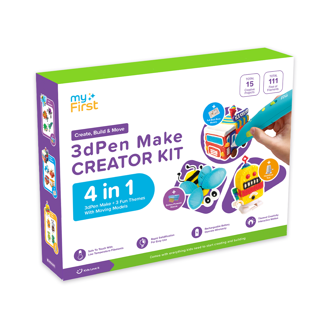 MY FIRST 3DPen　Make myFirst 3dPen Make Creator Kit Filaments For Kids – myFirst US