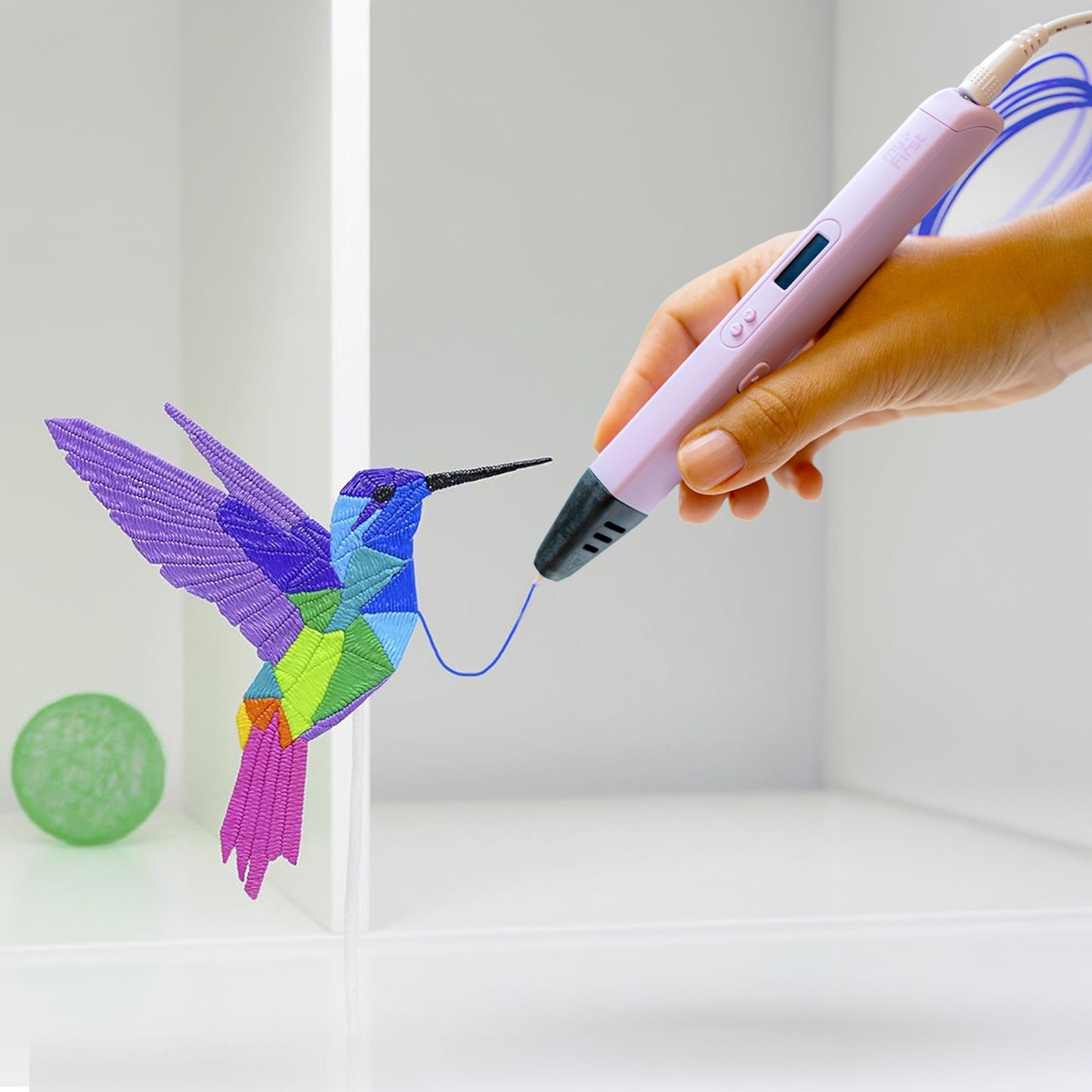 myFirst 3dPen Artist – 3D Pen with Display for Kids & Teens | PLA & ABS Compatible