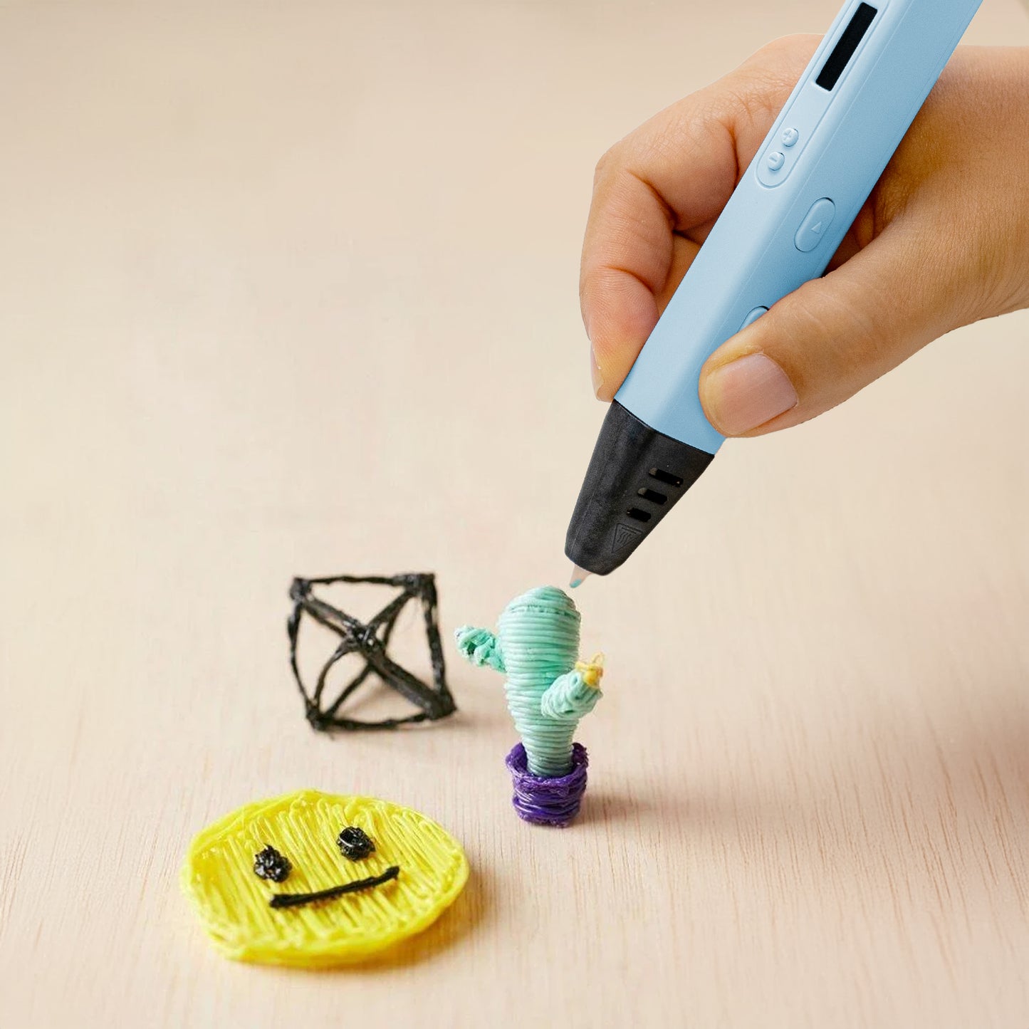 myFirst 3dPen Artist – 3D Pen with Display for Kids & Teens | PLA & ABS Compatible