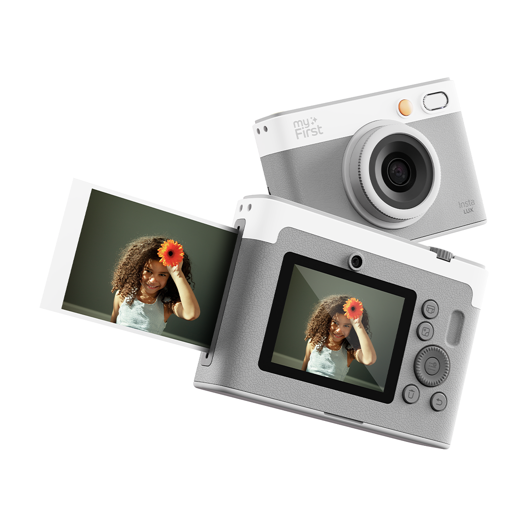 myFirst Camera Insta Lux | New 12MP Colored Instant Print Camera with Built-in WiFi