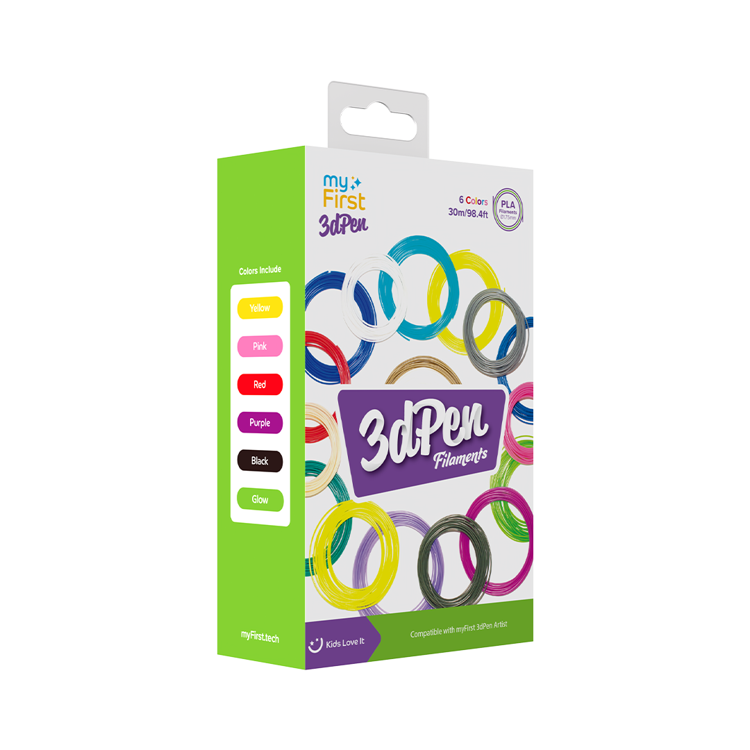 myFirst 3dPen Artist – 3D Pen with Display for Kids & Teens | PLA & ABS Compatible