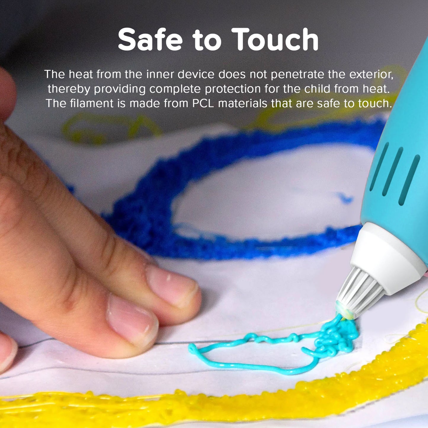 3dPen for Kids w/ 9 Filaments and Stencil Book | myFirst 3dPen Make