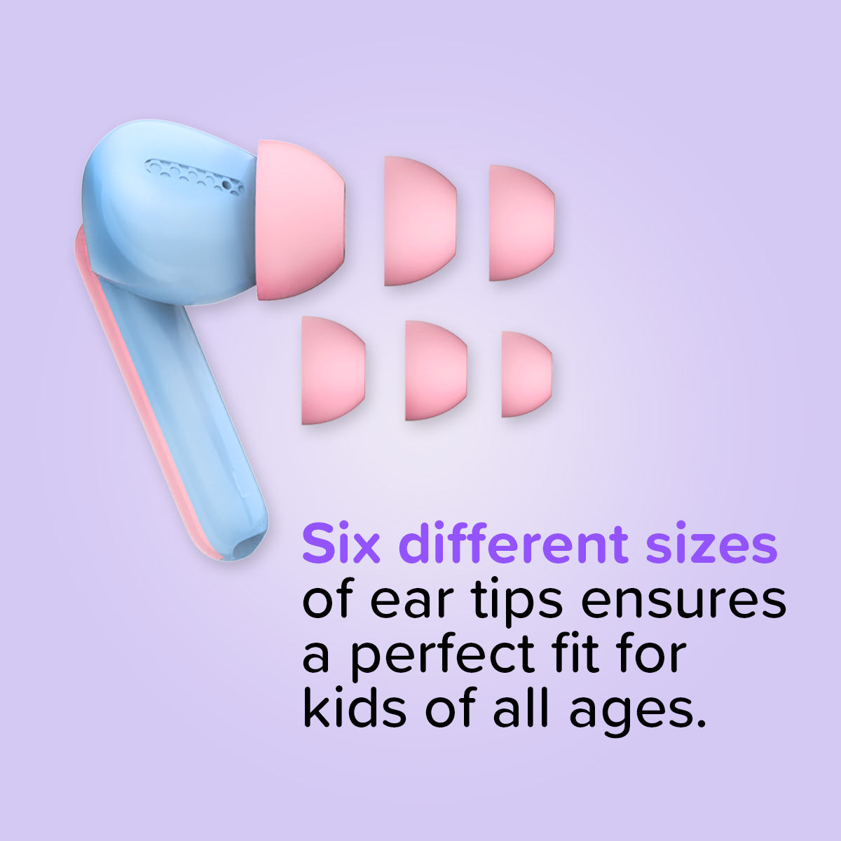 eartip size earbuds for kids