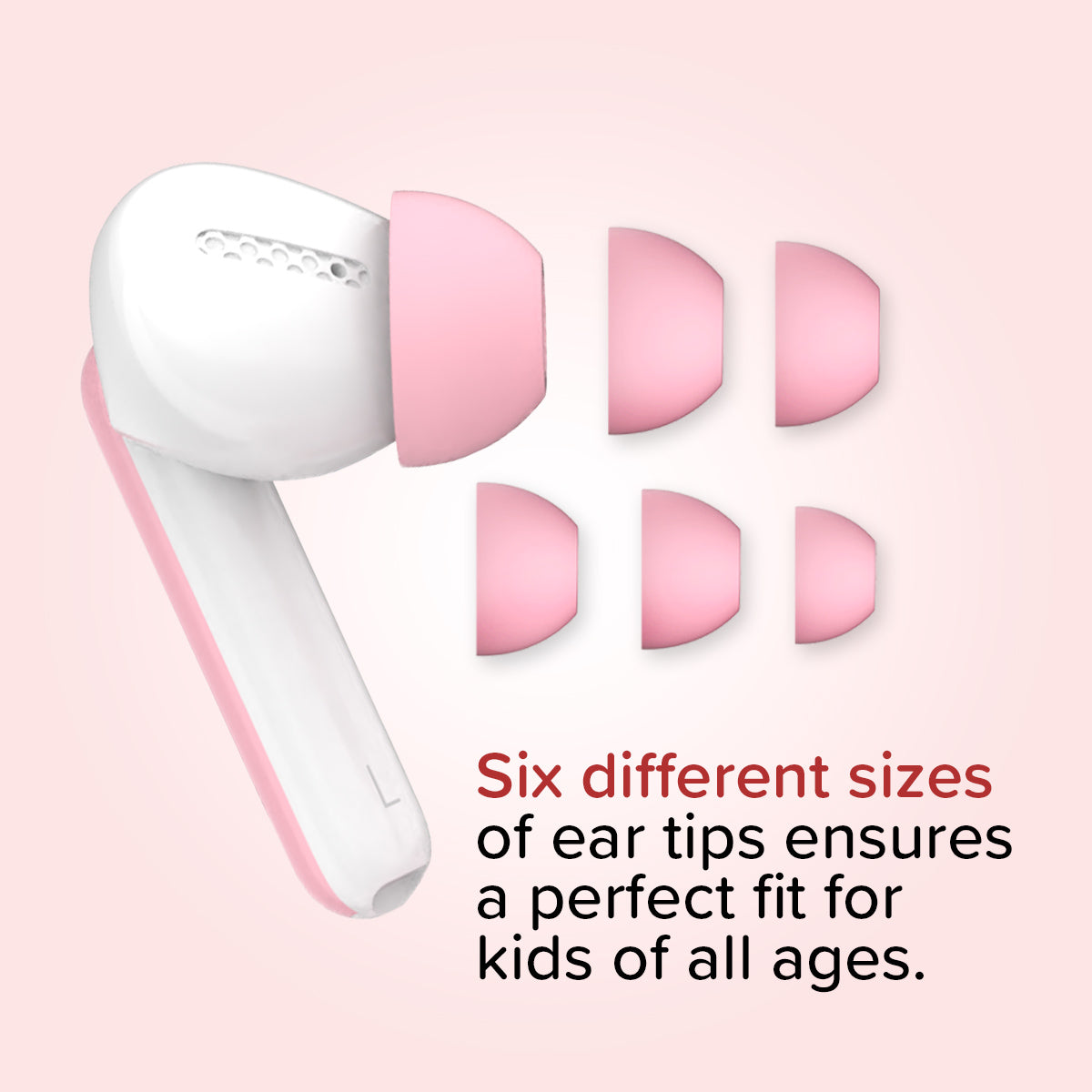 eartips white earbuds for kids