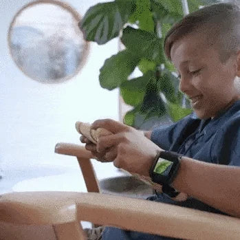 4G Kids Smartwatch with GPS Tracking, Video Call (Square) | myFirst Fone S3