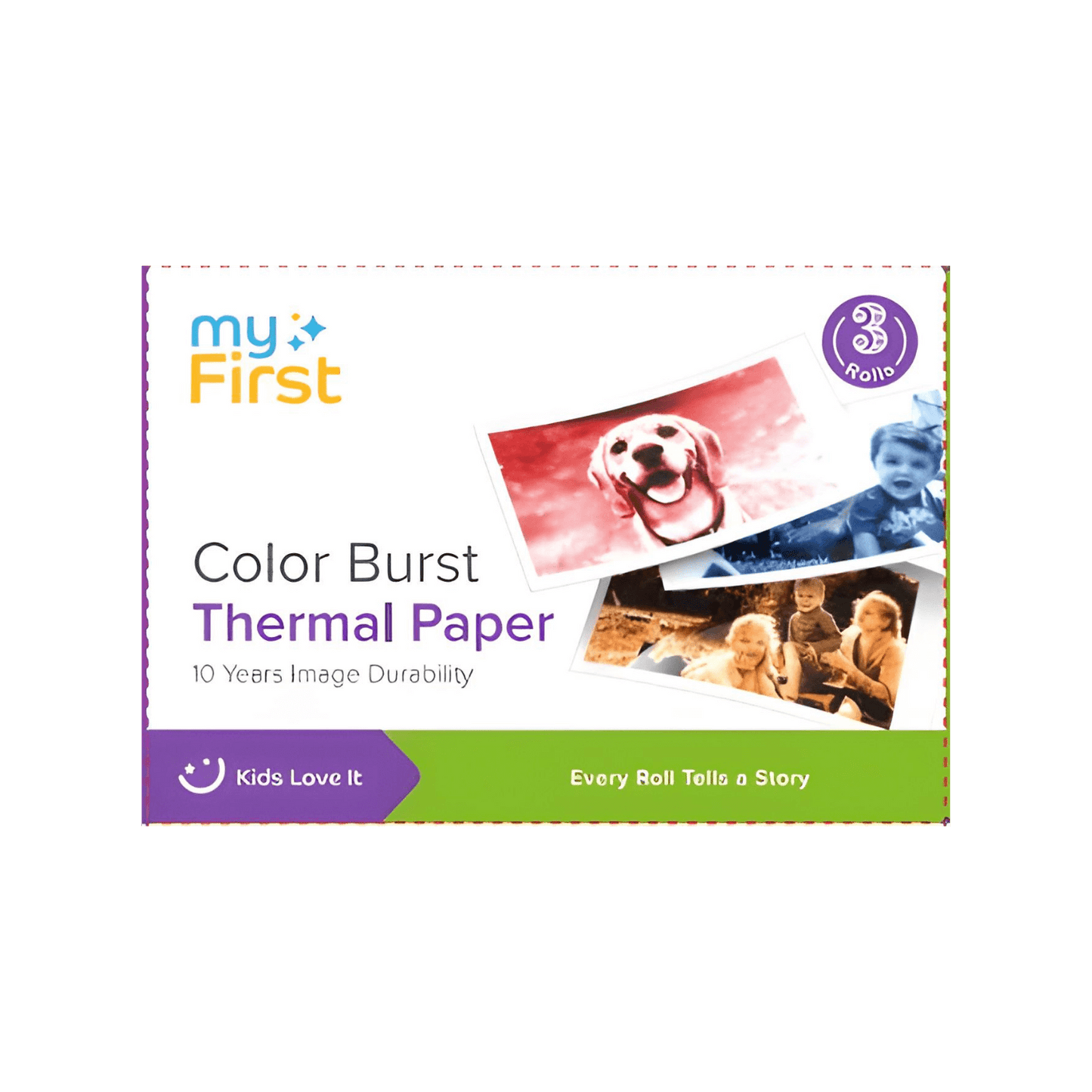 Thermal Paper Color Burst for myFirst Camera Insta 20