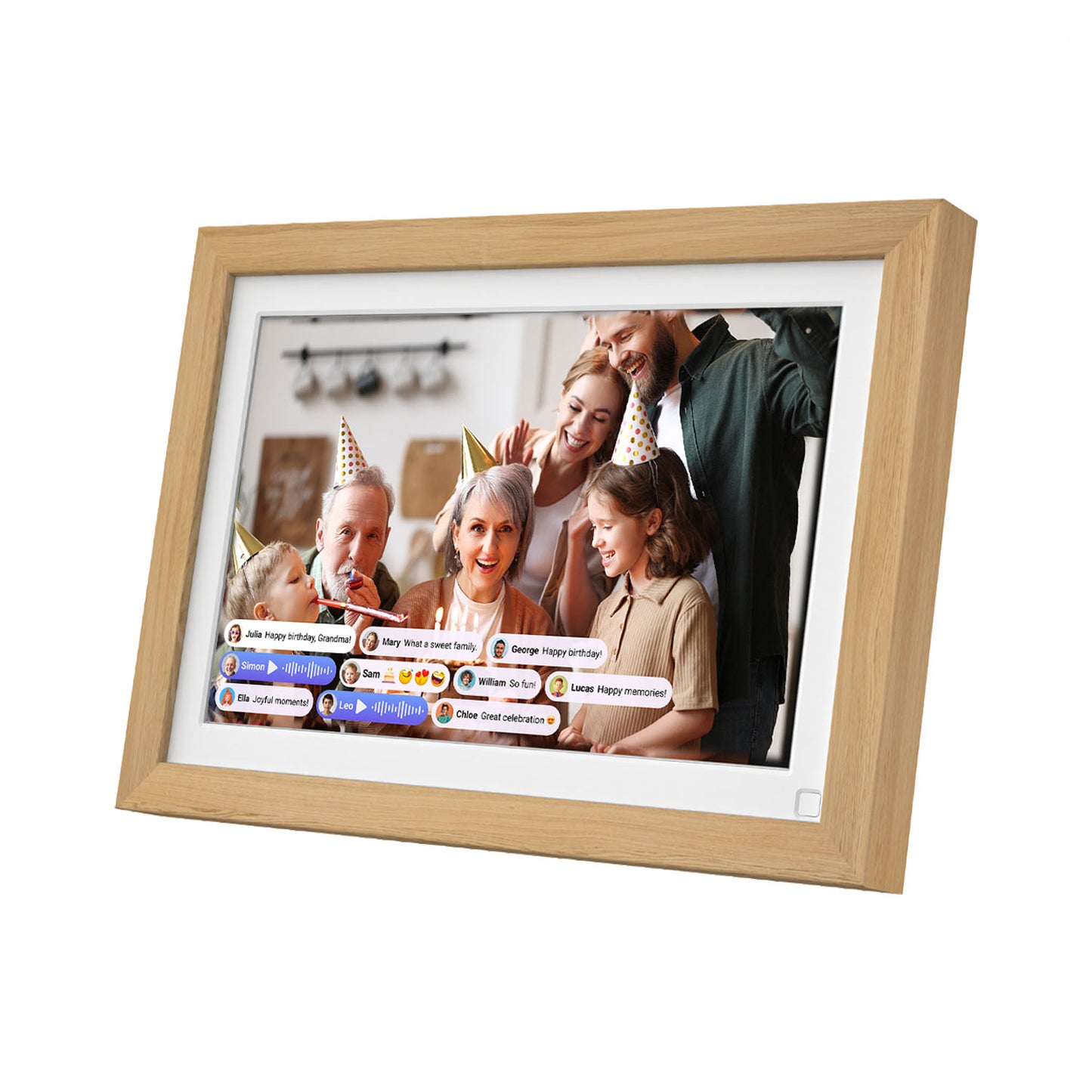 Digital Picture Frame | 10.1 Inch w/ Connected App | myFirst Frame Live