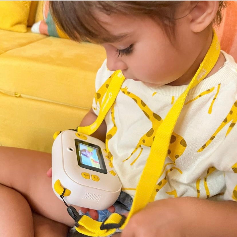 Instant Print Camera & Kids Label Maker | Thermal Printer w/ Refills | myFirst Camera Insta Wi