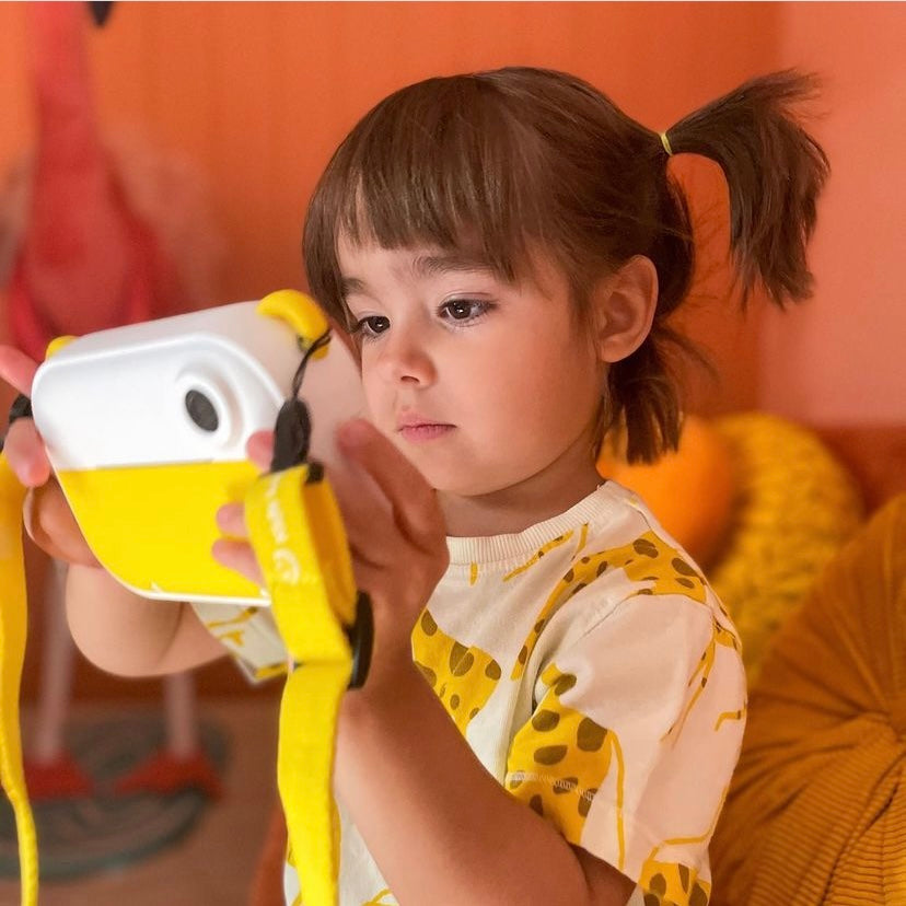 Instant Print Camera & Kids Label Maker | Thermal Printer w/ Refills | myFirst Camera Insta Wi