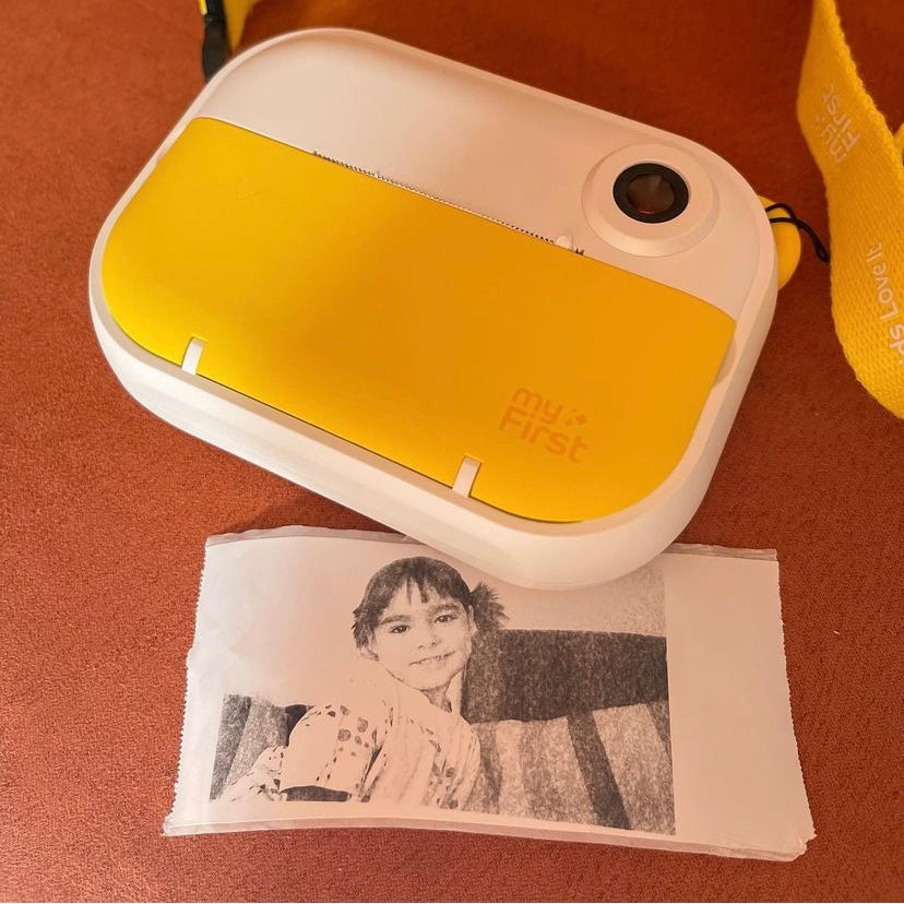 Instant Print Camera & Kids Label Maker | Thermal Printer w/ Refills | myFirst Camera Insta Wi