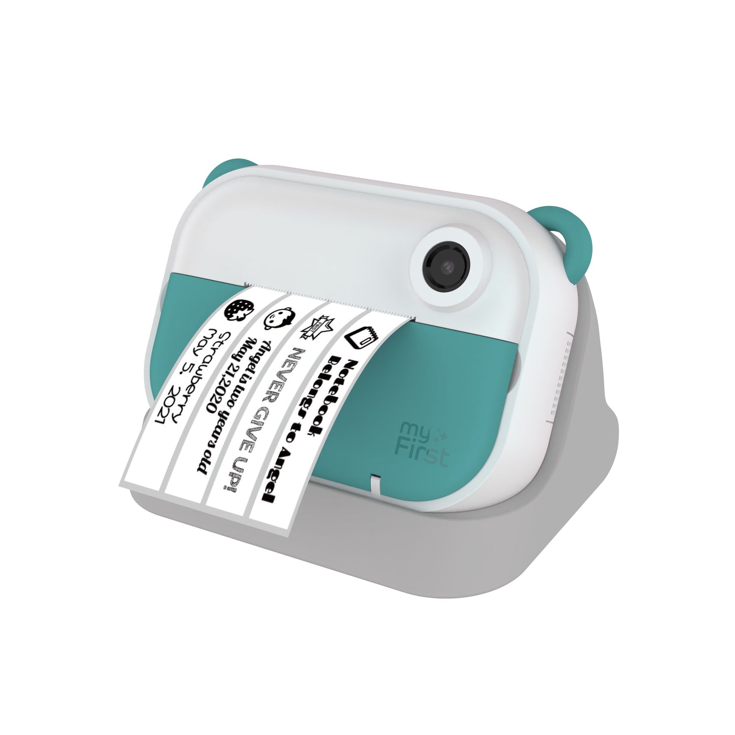Instant Print Camera & Kids Label Maker | Thermal Printer w/ Refills | myFirst Camera Insta Wi