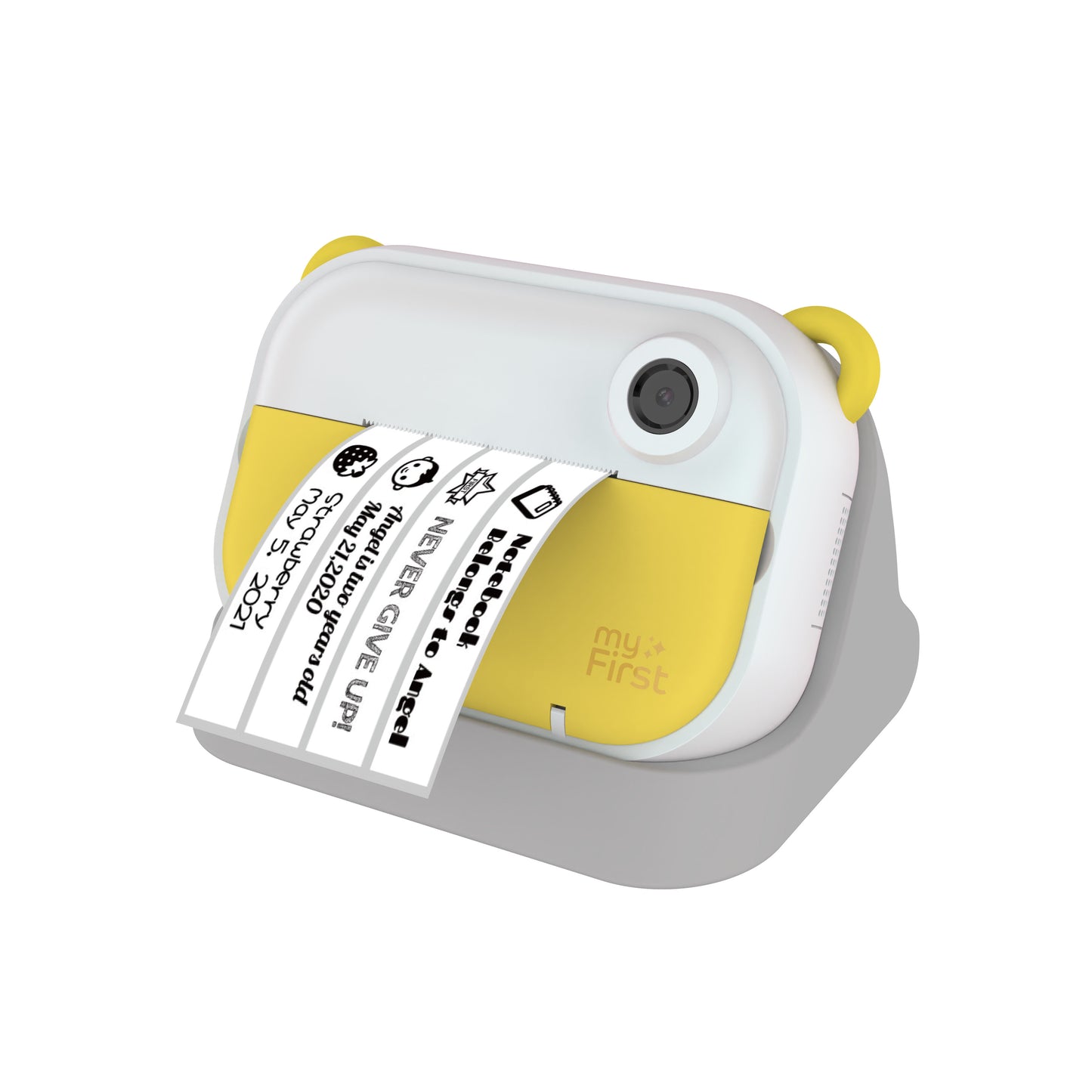 Instant Print Camera & Kids Label Maker | Thermal Printer w/ Refills | myFirst Camera Insta Wi