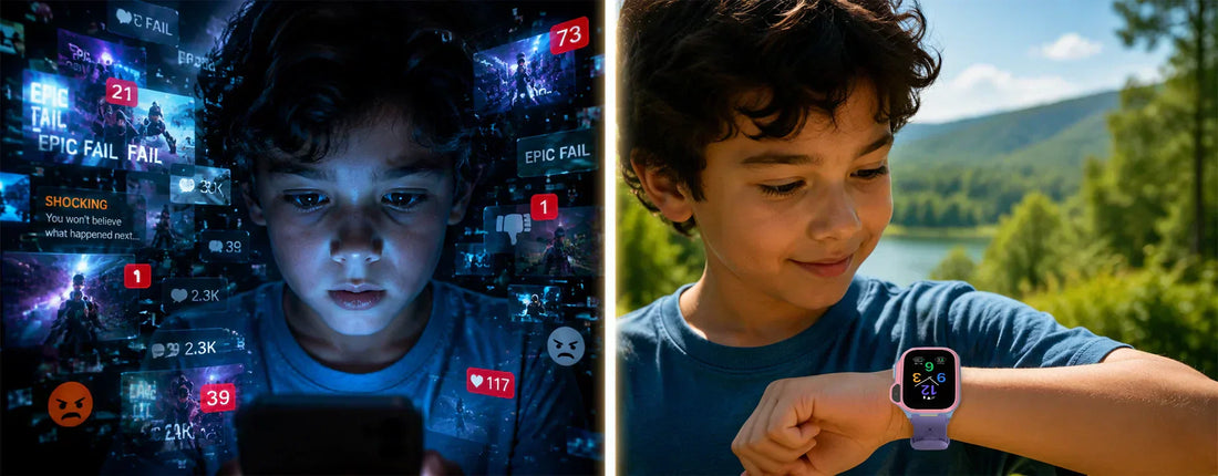 Kids' Smartwatch: A Phone Without the Algorithm