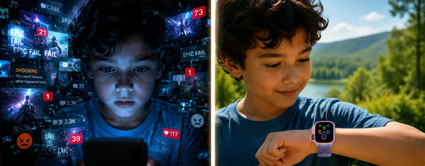 Kids' Smartwatch: A Phone Without the Algorithm