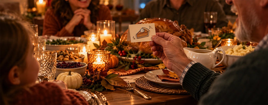 Make Your Own Thanksgiving Stickers at Home