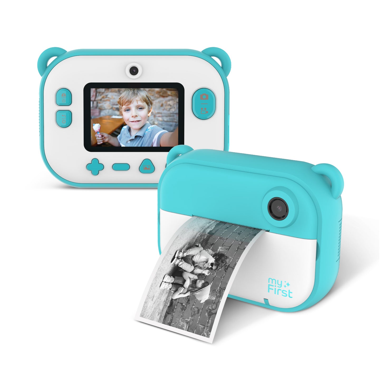 Instant Print Camera | Thermal Printer w/ Paper Refills | myFirst Camera Insta 2