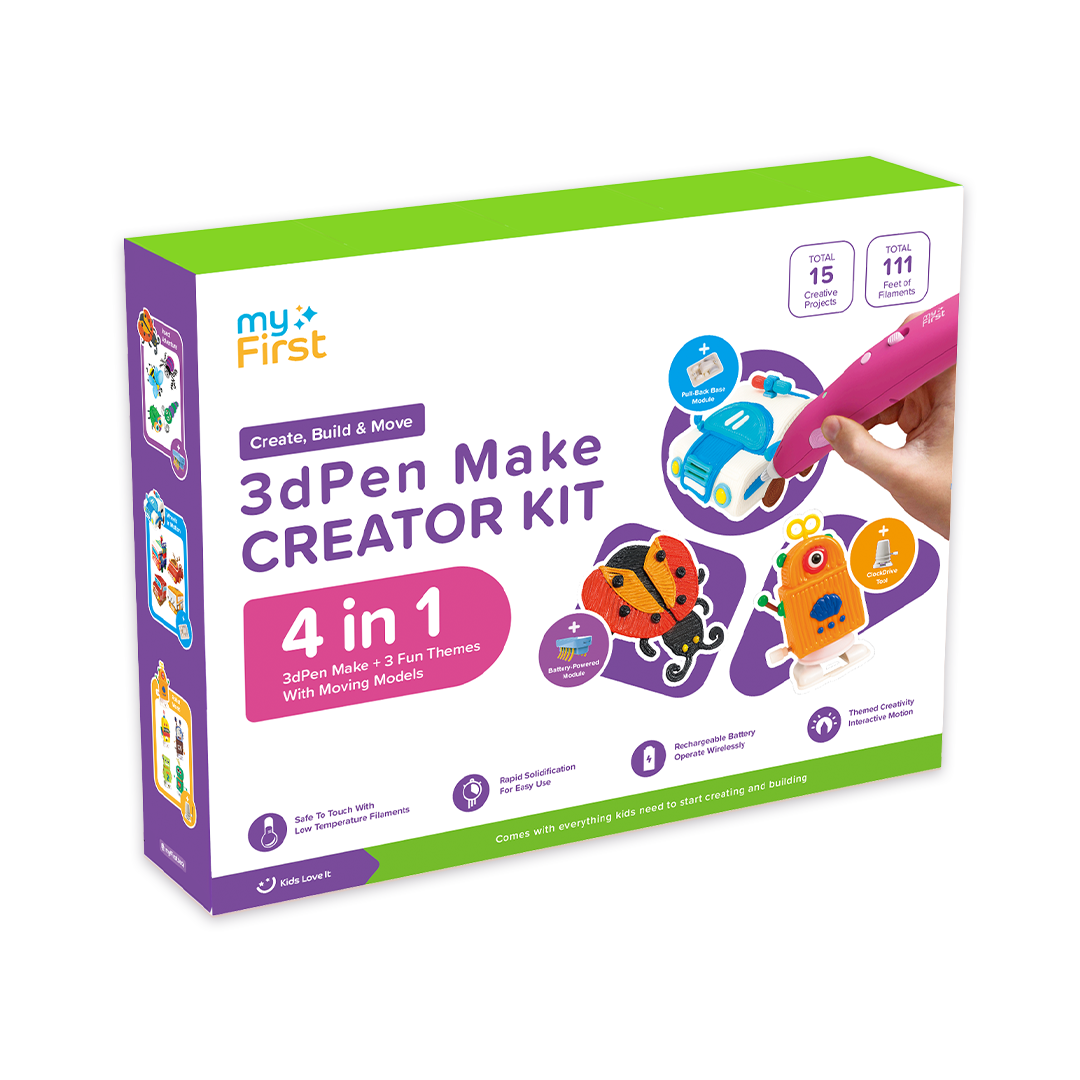 myFirst 3dPen Make Creator Kit Filaments For Kids