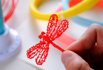 3dPen for Kids w/ 9 Filaments and Stencil Book | myFirst 3dPen Make