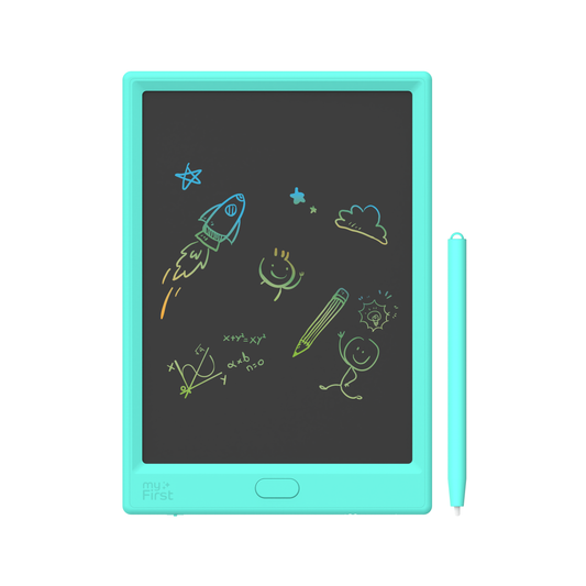 Premium LCD Writing Tablet | Includes Leather Case | myFirst Sketch Pro Neo