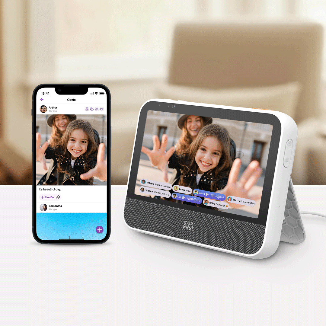 Digital Picture Frame | myFirst Frame Clario