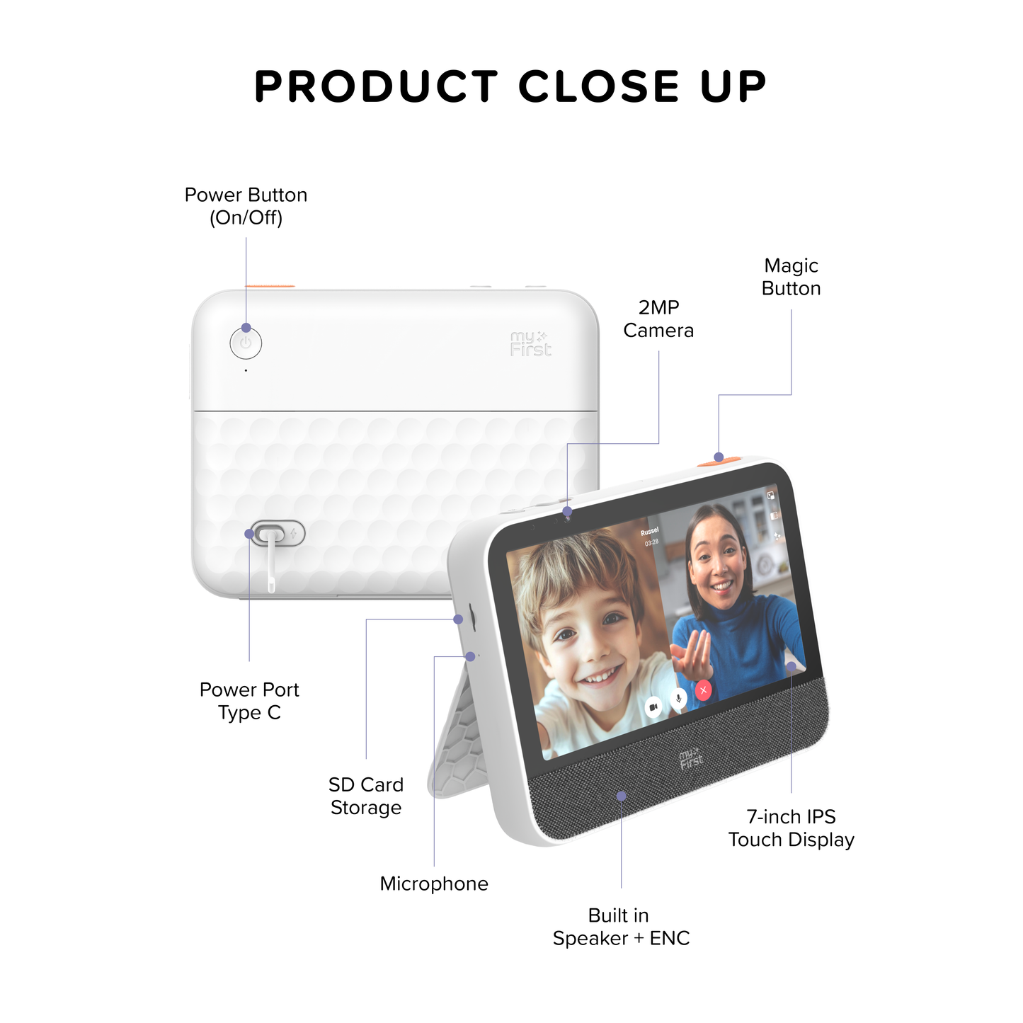 Digital Picture Frame | myFirst Frame Clario