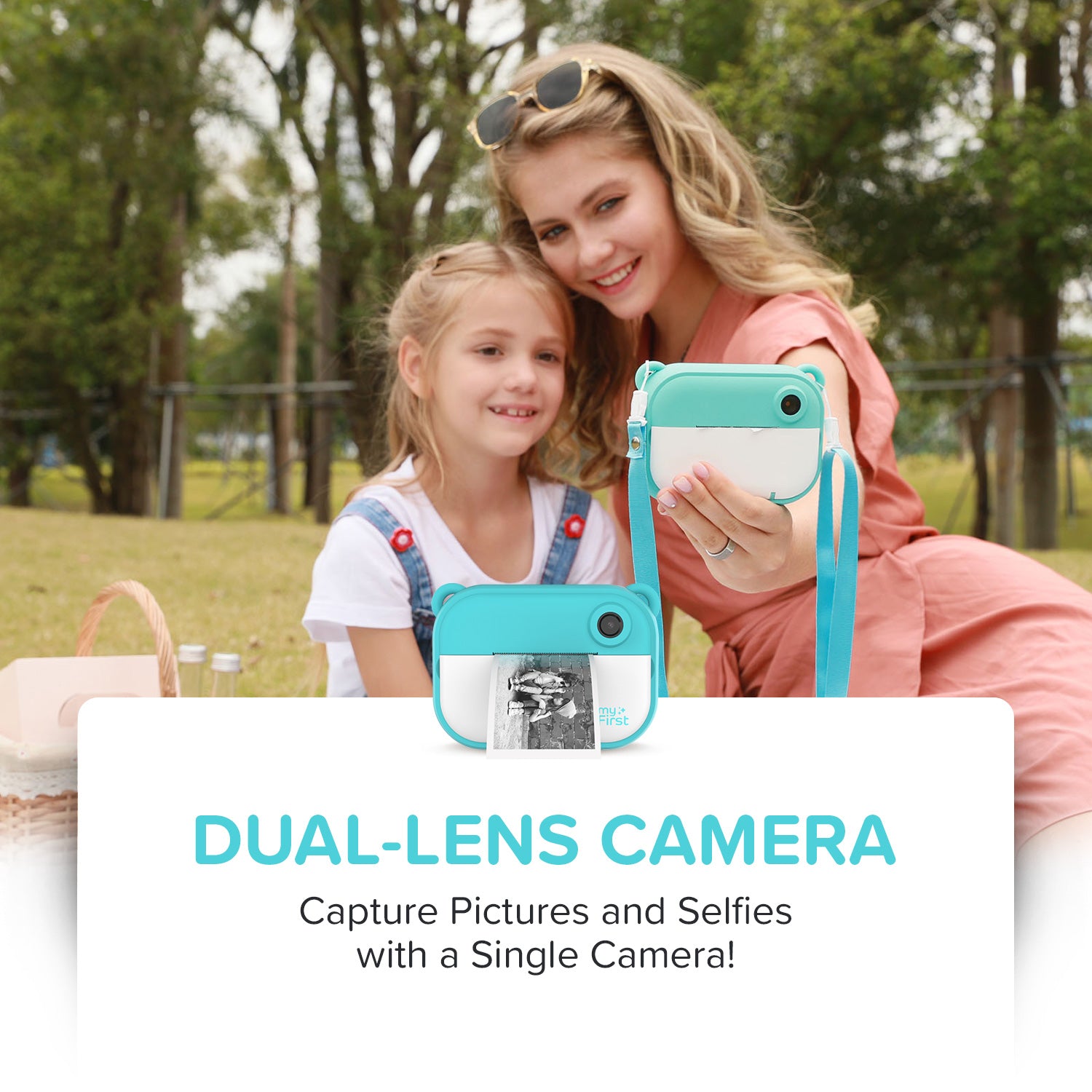 myFirst Camera Insta 2 – Sofortbildkamera für Kinder mit gratis Micro-SD-Karte, Thermopapier, Aufkleber und Selfie-Objektiv für Video, Foto, Geburtstagsgeschenk für Jungen, Mädchen, Alter 4–15 myFirst Camera Insta 2 – Sofortbildkamera für Kinder mit gratis Micro-SD-Karte, Thermopapier, Aufkleber und Selfie-Objektiv für Video, Foto, Geburtstagsgeschenk für Jungen, Mädchen, Alter 4–15