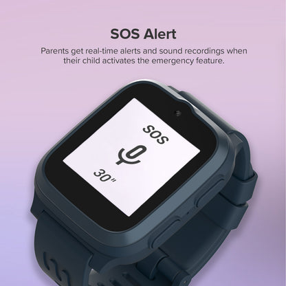 4G eSIM Kids Smartwatch with GPS Tracking, Video Call (Square) | myFirst Fone S3+