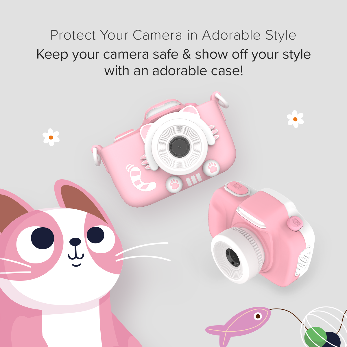 Kid's HD Digital Camera | Shockproof Case| myFirst Camera 3