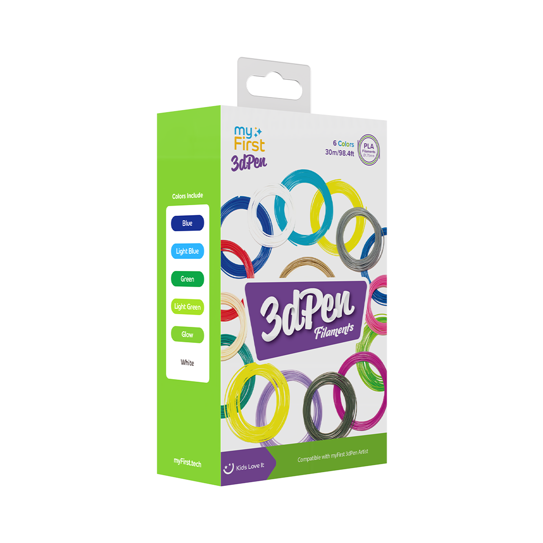 myFirst 3dPen Artist – 3D Pen with Display for Kids & Teens | PLA & ABS Compatible