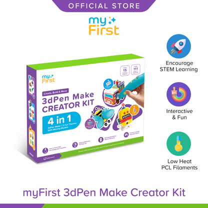 myFirst 3dPen Make Creator Kit Filaments For Kids