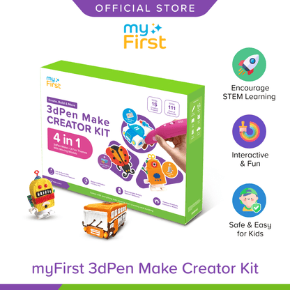 myFirst 3dPen Make Creator Kit Filaments For Kids