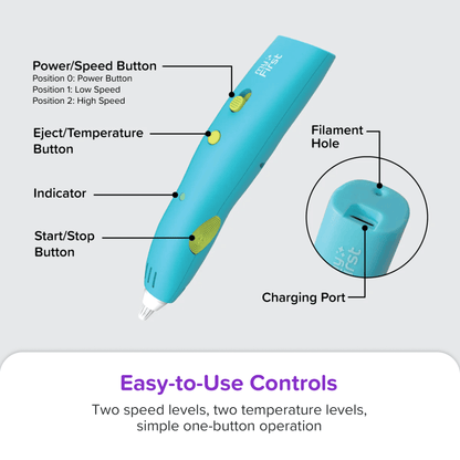 myFirst 3dPen Make Creator Kit Filaments For Kids