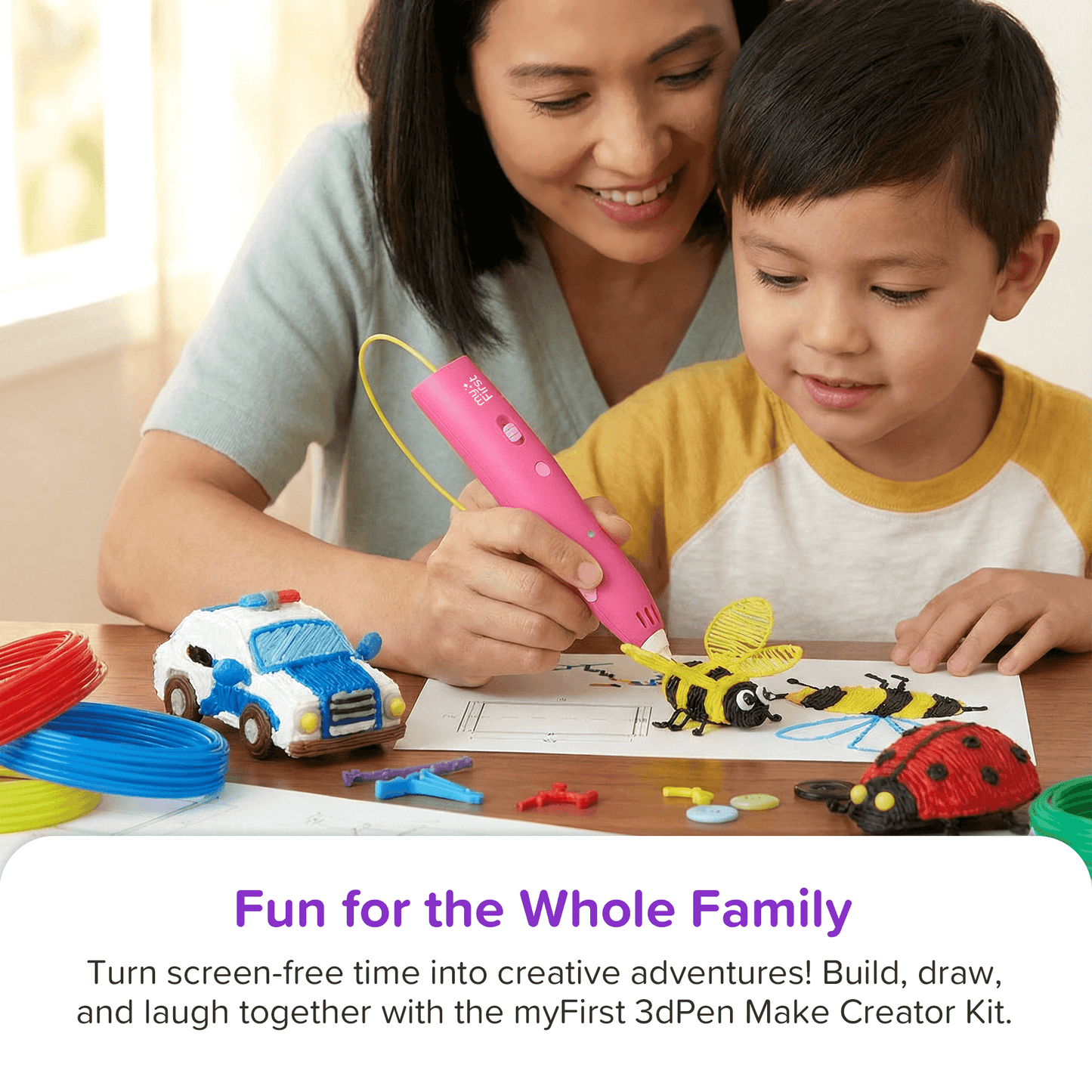 myFirst 3dPen Make Creator Kit Filaments For Kids