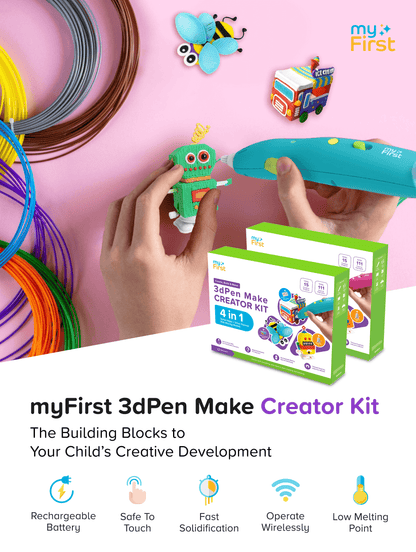 myFirst 3dPen Make Creator Kit Filaments For Kids