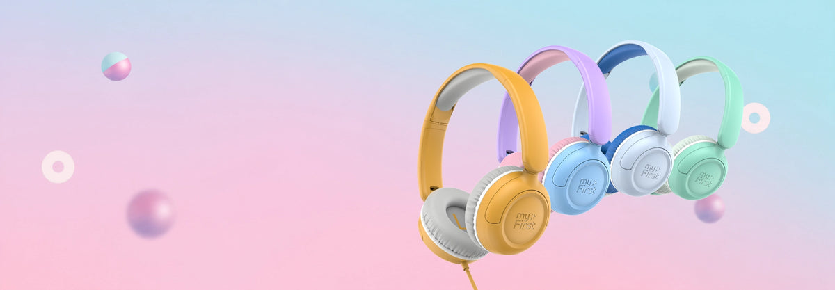 Protect little ears with an 85dB volume limit. The lightweight, colorful design is comfortable for all-day wear, with three refreshing colors to match their style.