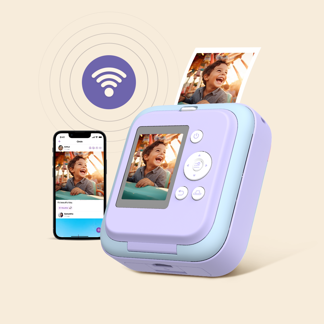 myFirst Camera Insta Prinx Mini - New 5MP Colored Instant Print Camera