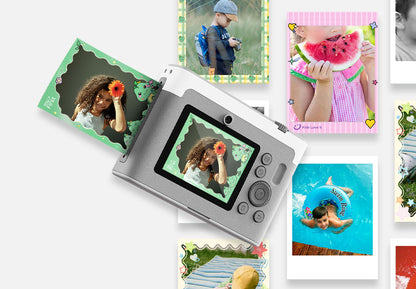 myFirst Camera Insta Lux | New 12MP Colored Instant Print Camera with Built-in WiFi