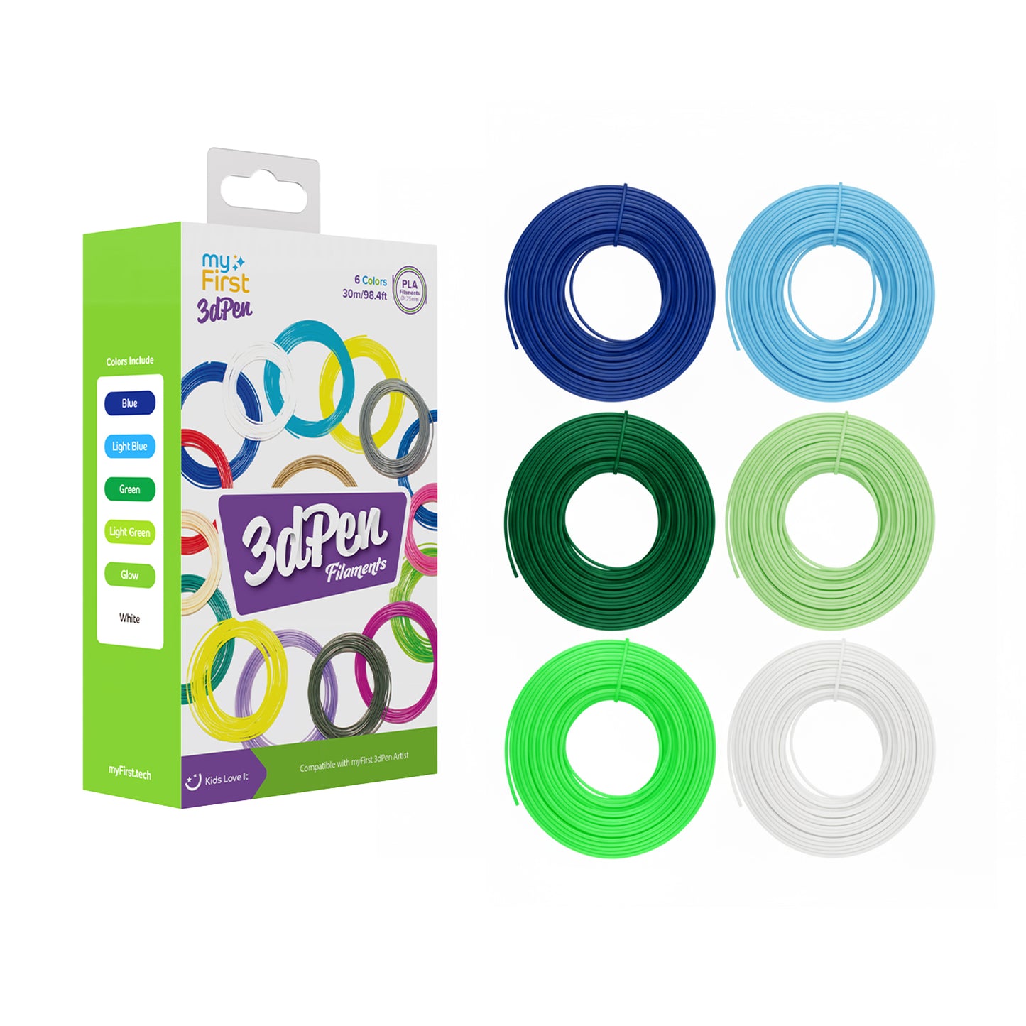 myFirst 3dPen Artist – 3D Pen with Display for Kids & Teens | PLA & ABS Compatible