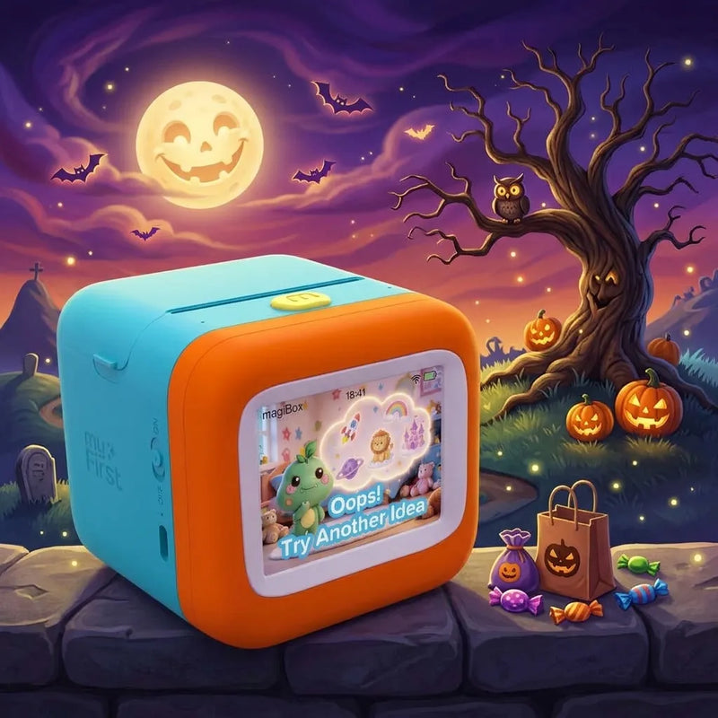 myFirst Insta magiBox — Voice-to-Image Printer & Story Maker Gift for Kids 4+