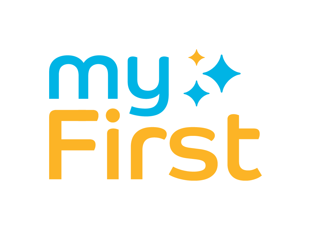 myFirst leading kids tech brand logo