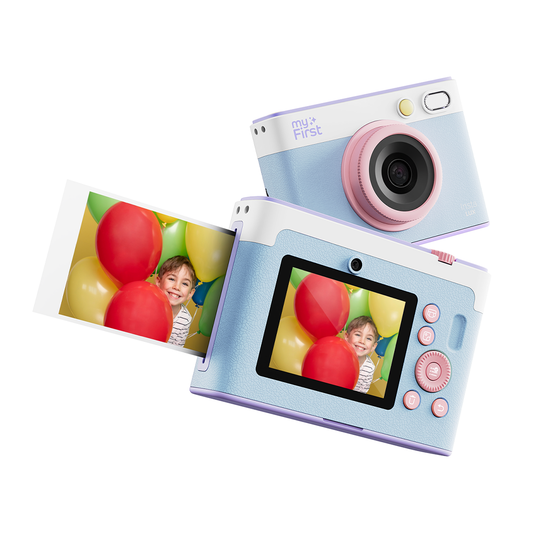 myFirst Camera Insta Lux | New 12MP Colored Instant Print Camera with Built-in WiFi