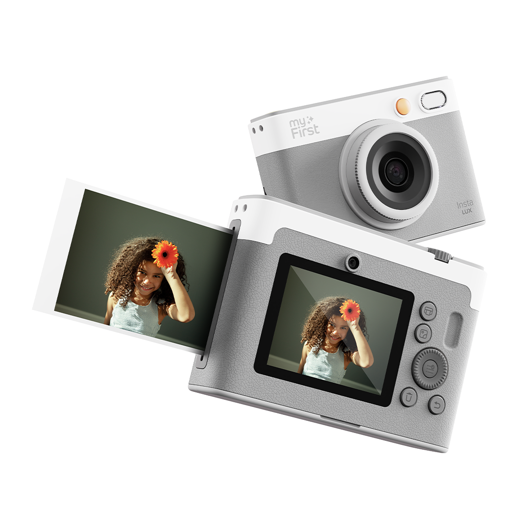 myFirst Camera Insta Lux | New 12MP Colored Instant Print Camera with Built-in WiFi
