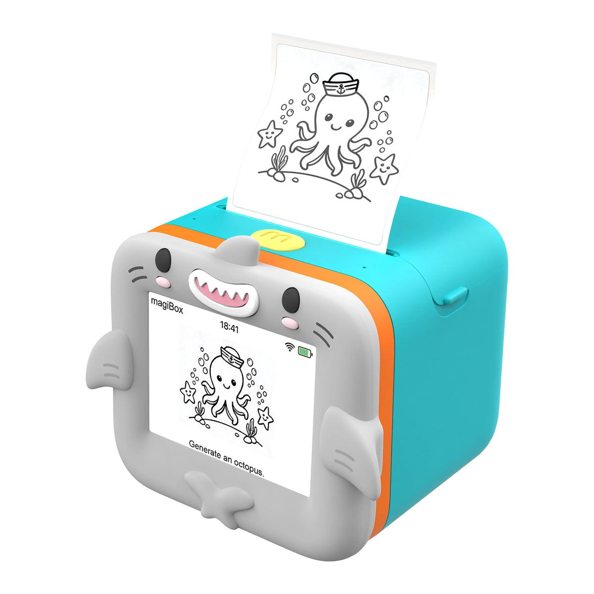 myFirst Insta magiBox — Voice-to-Image Printer & Story Maker Gift for Kids 4+